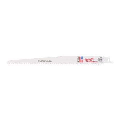  Säbelsägeblätter Wood and Plastic Milwaukee Säbelsägeblatt Holz 230 x 4,2 mm, unlackiert 12442408