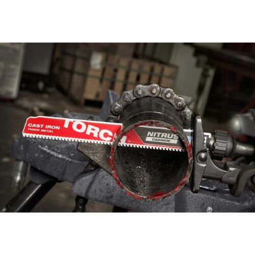  Säbelsägeblätter Metall Milwaukee Säbelsägeblatt 230 x 7 mm TORCH NITRUS (5 Stk.) 12442440