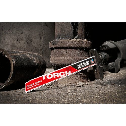  Säbelsägeblätter Metall Milwaukee Säbelsägeblatt 230 x 7 mm TORCH NITRUS (5 Stk.) 12442440
