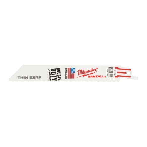  Säbelsägeblätter Metall Milwaukee Säbelsägeblatt Metall 150 x 1,4 mm Thin Kerf, 50er Pack 12442472