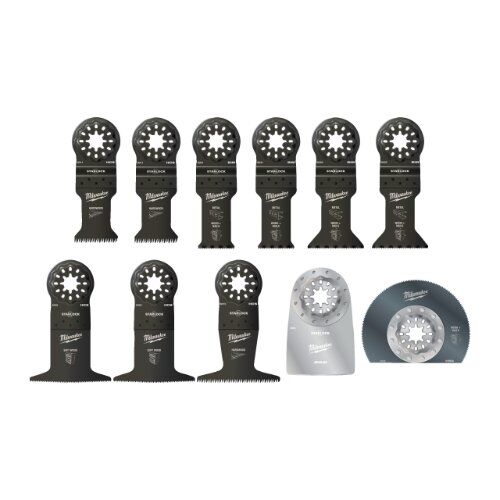  Multitool Messer Milwaukee Multitool Zubehörset Starlock (11-tlg.) 12442610