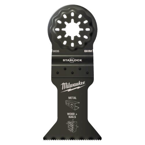  Multitool Messer Milwaukee Tauchsägeblatt BiM 65 mm MT STARLOCK (50 Stk.) 12442590