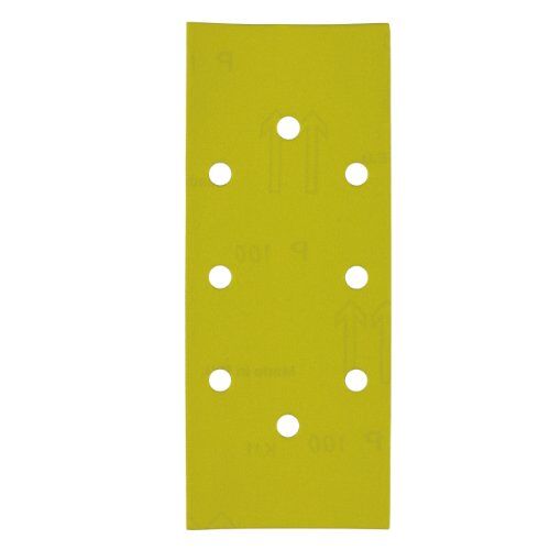  Schleifen Exzenterschleifer Milwaukee Schleifblätter für Schwingschleifer 93 x 230 mm K100, 8-Loch, Klemmverschluss (10 Stk.) 12442684