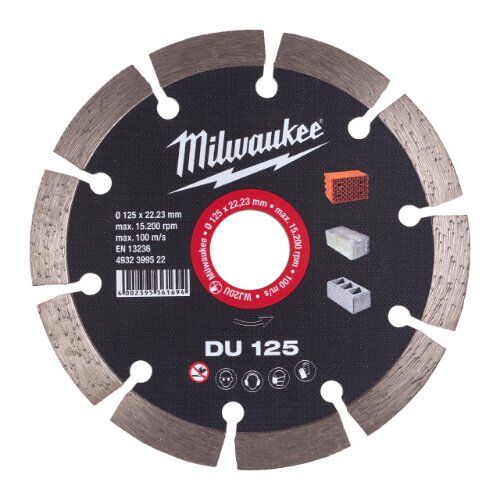  Professional Blades Milwaukee Diamanttrennscheibe DU 125 mm Universal 12442547