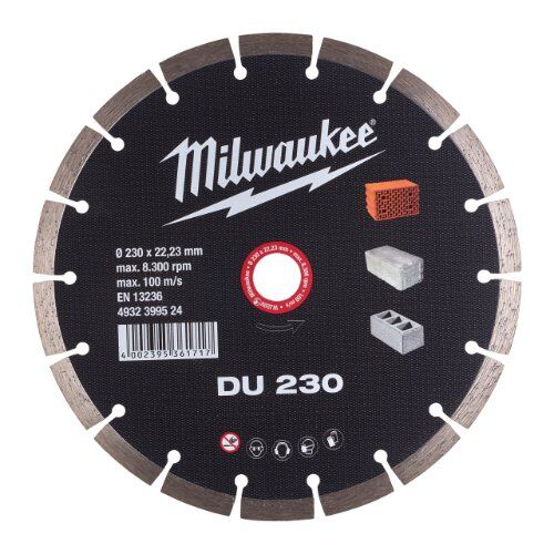  Professional Blades Milwaukee Diamanttrennscheibe DU 230 mm Universal 12442549