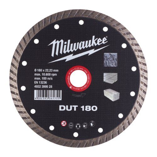 Professional Blades Milwaukee Diamanttrennscheibe DUT 180 mm Universal geschlossen 12442552