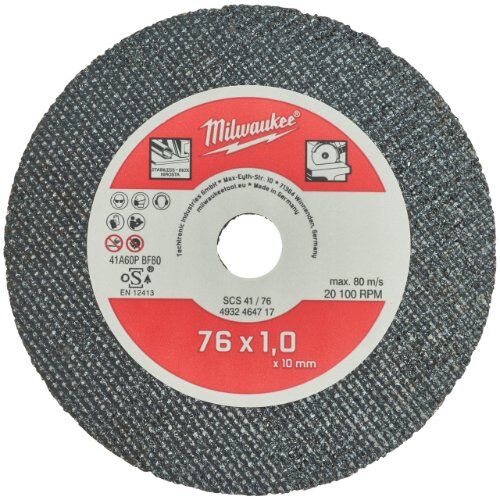  Metallschneiden Milwaukee Metalltrennscheibe extradünn PRO+ SCS41 76 mm (5 Stk.) 12442629