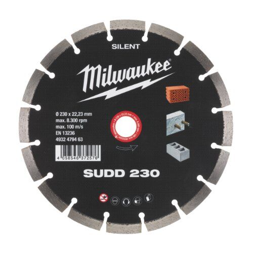  Professional Blades Milwaukee Diamant-Trennscheibe Silent SUDD230 12442572