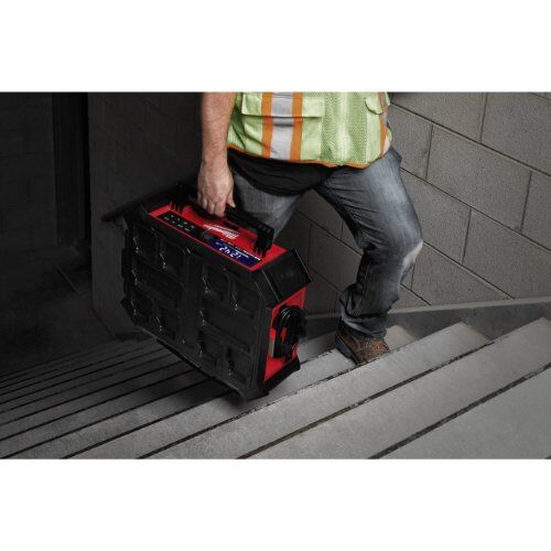  PACKOUT™ Elektrowerkzeuge Milwaukee Akku-/Netz-Radio mit Ladefunktion PACKOUT M18 PRCDAB+-0 12442830