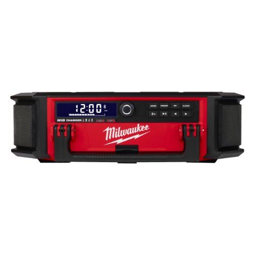  PACKOUT™ Elektrowerkzeuge Milwaukee Akku-/Netz-Radio mit Ladefunktion PACKOUT M18 PRCDAB+-0 12442830