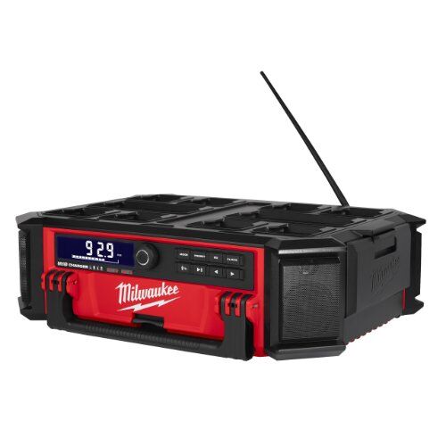  PACKOUT™ Elektrowerkzeuge Milwaukee Akku-/Netz-Radio mit Ladefunktion PACKOUT M18 PRCDAB+-0 12442830