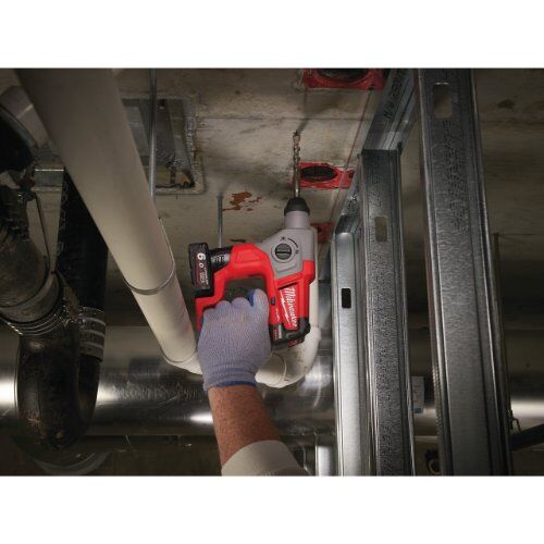  Bohren und Meißeln SDS-Plus Milwaukee Akku-Bohrhammer M12 CH-602X, 2 Akkus, HD Box 12442915