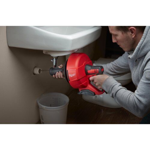  Handgehaltene Trommelmaschinen Milwaukee Akku-Rohrreiniger mit 8-mm-Spirale M12 BDC8-0C, ohne Akku 12442864