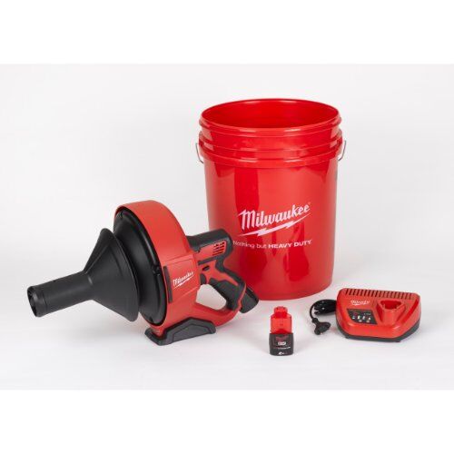  Handgehaltene Trommelmaschinen Milwaukee Akku-Rohrreiniger mit 8-mm-Spirale M12 BDC8-202C 12442863