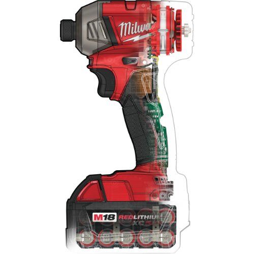  Befestigen Schlagschrauber Milwaukee Akku-Schlagschrauber Hex SURGE M18 FQID-502X, 2 Akkus, HD Box 12442961