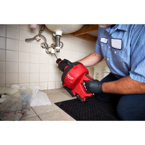 Handgehaltene Trommelmaschinen Milwaukee Akku-Rohrreiniger mit 10-mm-Spirale M18 FDCPF10-201C 12442858