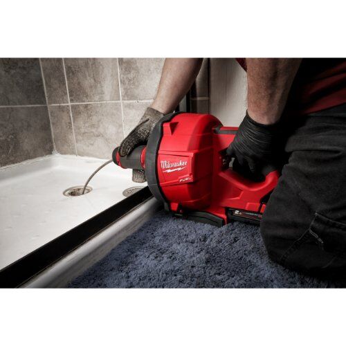  Handgehaltene Trommelmaschinen Milwaukee Akku-Rohrreiniger mit 10-mm-Spirale M18 FDCPF10-201C 12442858