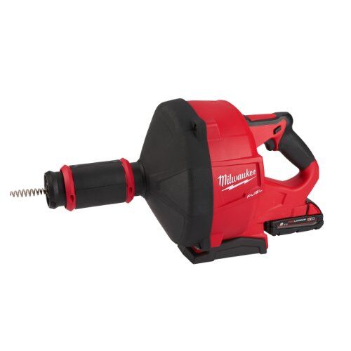  Handgehaltene Trommelmaschinen Milwaukee Akku-Rohrreiniger mit 10-mm-Spirale M18 FDCPF10-201C 12442858