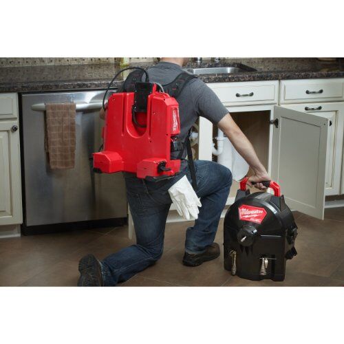  Stationäre Trommelmaschinen Milwaukee Akku-Rohrreiniger mit 16-mm-Spirale M18 FFSDC16-502 12442854