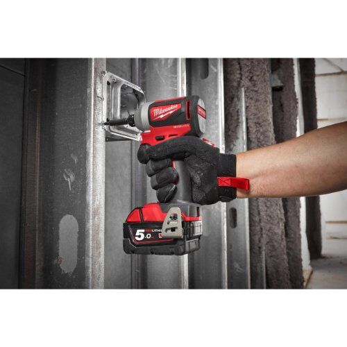  Befestigen Schlagschrauber Milwaukee Bürstenloser Akku-Schlagschrauber 1/4" M18 BLID2-0X, HD Box 12442964