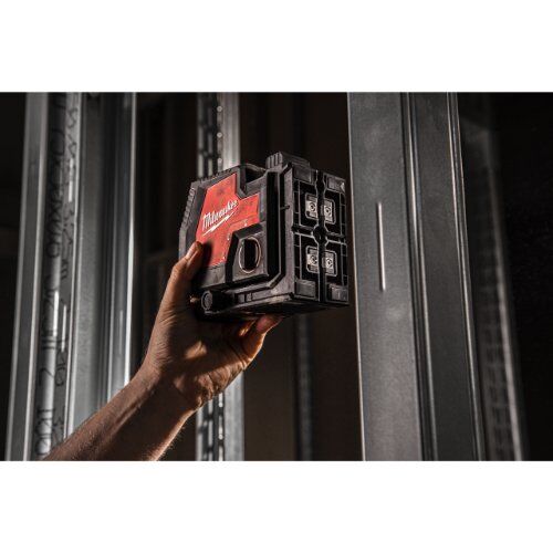  Messen und Markieren Wasserwaagen Milwaukee Kreuzlinienlaser mit Lot L4CLLP-301C, 1 Akku, Transportkoffer 12442847