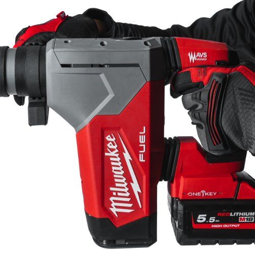  Bohren und Meißeln SDS-Plus Milwaukee Akku-Kombihammer M18ONEFHPX-0X 12442925