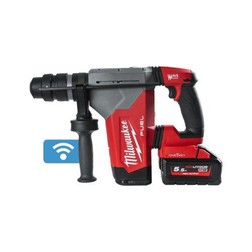  Bohren und Meißeln SDS-Plus Milwaukee Akku-Kombihammer M18ONEFHPX-552X 12442924