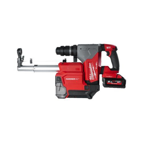  Bohren und Meißeln SDS-Plus Milwaukee Akku-Kombihammer M18ONEFHPXDEL-552C, 2 x Akku, Ladegerät, HD-Box 12442927