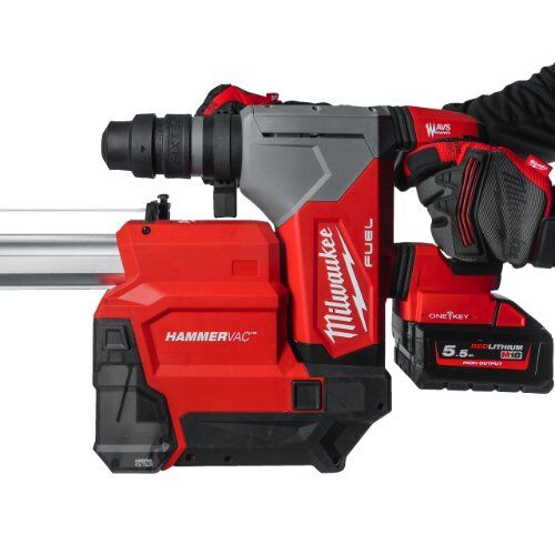  Staubabsaugungen Milwaukee Dedizierte Staubabsaugung für 26 mm SDS-plus-Hämmer mit Autopulse M18FPDDEXL-0 12442853