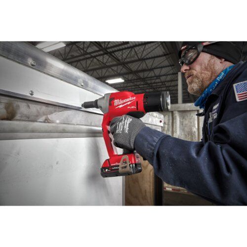  Blindnietgeräte Milwaukee Akku-Blindnietgerät M18ONEFPRT-202X ONE KEY, 2 Akkus, HD Box 12442955