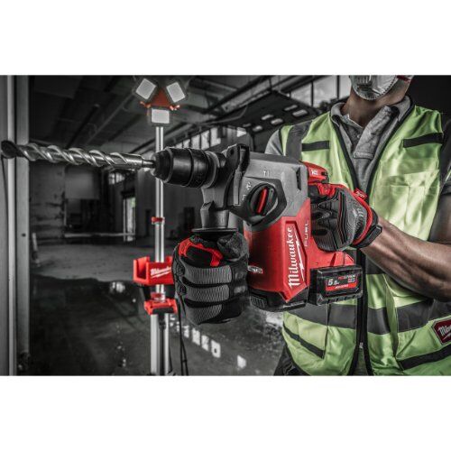  Bohren und Meißeln SDS-Plus Milwaukee Akku-Kombihammer M18FHX-552X 12442932