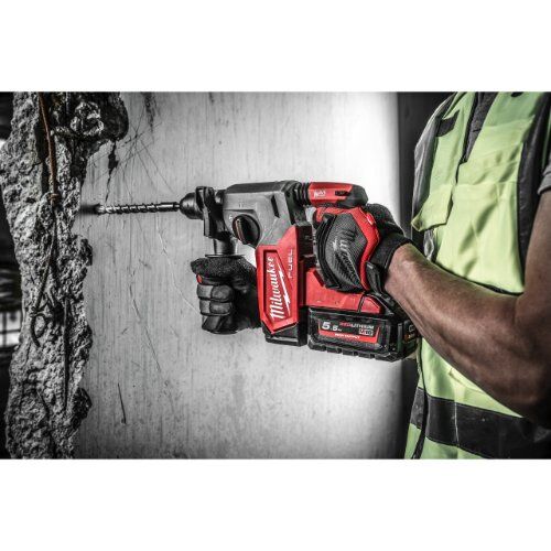  Bohren und Meißeln SDS-Plus Milwaukee Akku-Kombihammer M18FHX-552X 12442932
