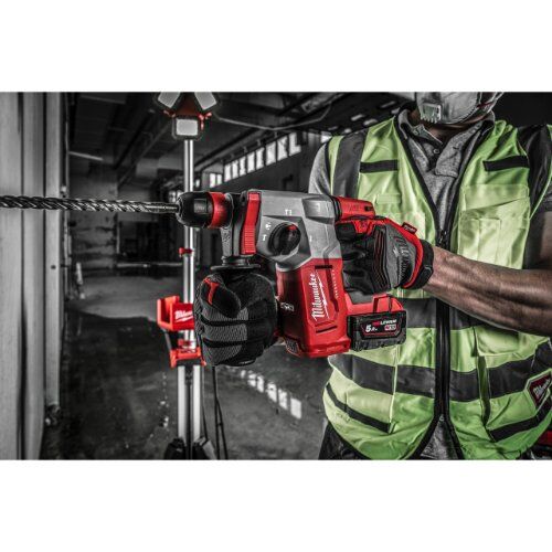  Bohren und Meißeln SDS-Plus Milwaukee Akku-Kombihammer M18BLHX-0X 12442939