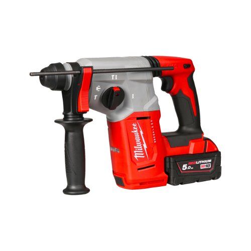  Bohren und Meißeln SDS-Plus Milwaukee Akku-Kombihammer M18BLH-502X 12442940