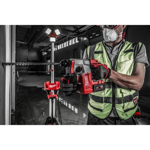  Bohren und Meißeln SDS-Plus Milwaukee Akku-Kombihammer M18BLH-0 12442941