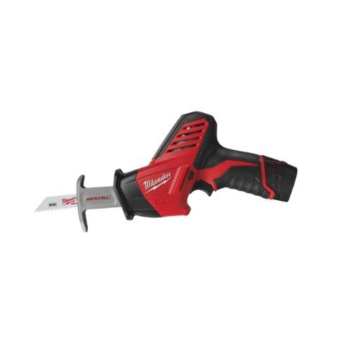  Sägen und Trennen Säbelsägen Milwaukee Akku-Kompakt-Säbelsäge M12 C12 HZ-202C, 2 Akkus, Transportkoffer 12443060