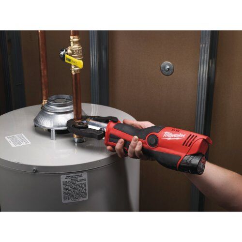  Force Logic Presswerkzeuge Milwaukee Akku-Presswerkzeug M12 HPT-202C V-KIT, 2 Akkus, Transportkoffer 12443105