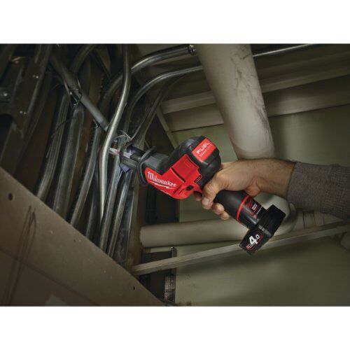  Sägen und Trennen Säbelsägen Milwaukee Akku-Säbelsäge M12 CHZ-202X, 2 Akkus, HD Box 12443058
