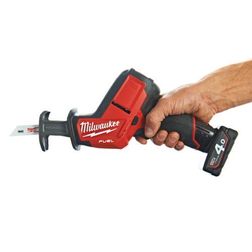  Sägen und Trennen Säbelsägen Milwaukee Akku-Säbelsäge M12 CHZ-202X, 2 Akkus, HD Box 12443058