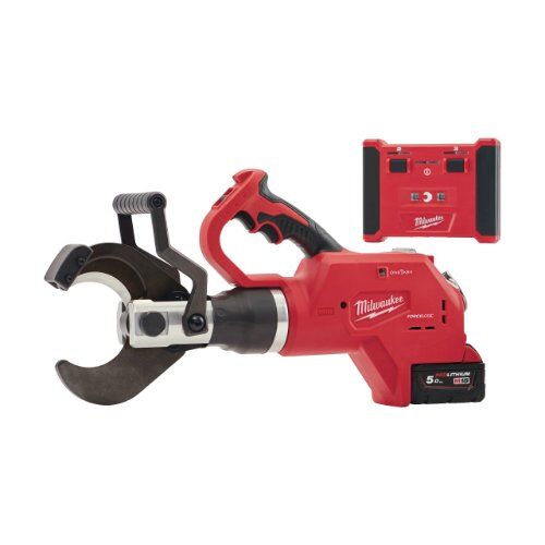  Force Logic Kabelschneider Milwaukee Hydraulischer Akku-Erdkabelschneider M18 HCC75R-502C, 2 Akkus, Transportkoffer 12443085