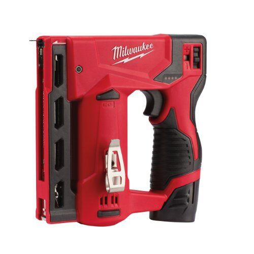  Befestigen Nagler Milwaukee Akku-Tacker M12BST-202X, 2 Akkus, HD Box 12443014