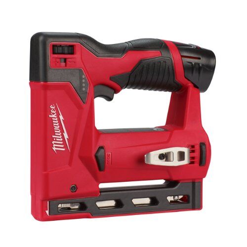  Befestigen Nagler Milwaukee Akku-Tacker M12BST-202X, 2 Akkus, HD Box 12443014