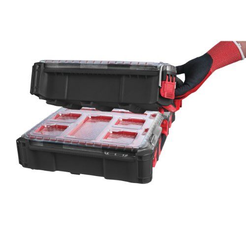  Organiser Milwaukee Organiser PACKOUT, inkl. Sortierboxen, 500 x 380 x 120 mm 12443365