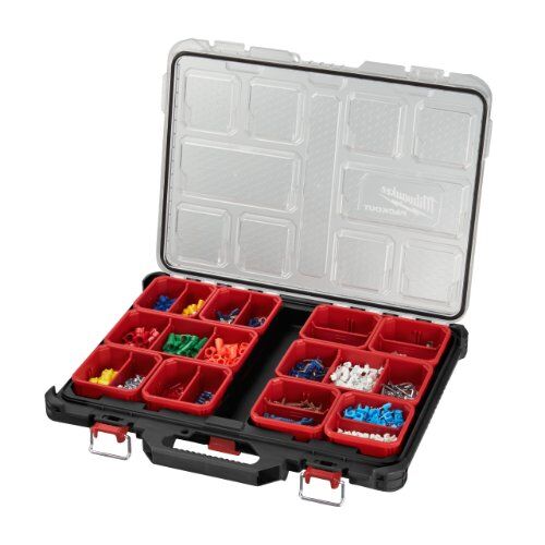  Organiser Milwaukee Organiser Slim PACKOUT, 500 x 380 x 65 mm 12443368
