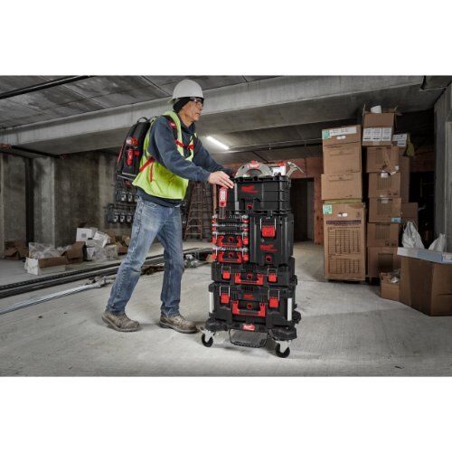  Koffer & Boxen Milwaukee Kompakte Werkzeugbox PACKOUT, 411 x 254 x 330 mm 12443375