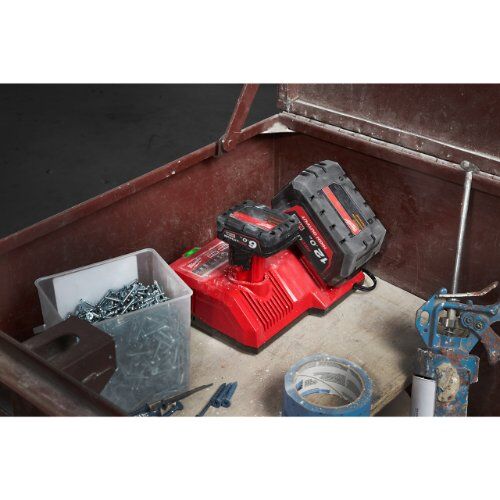 Akkus und Ladegeräte Ladegeräte Milwaukee Schnellladegerät M12-M18 HIGHOUTPUT M12-18 SC, im Karton 12443190