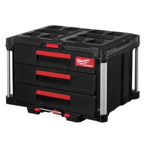  Koffer & Boxen Milwaukee Koffer PACKOUT mit 3 Schubladen 12443364