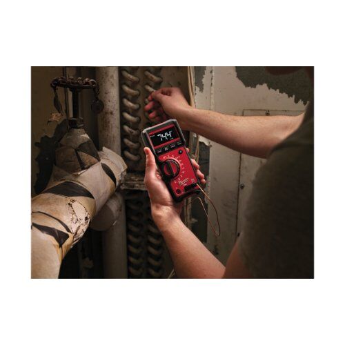  Elektrotester Milwaukee Digital-Multimeter 2217-40, Werkzeugtasche 12443171