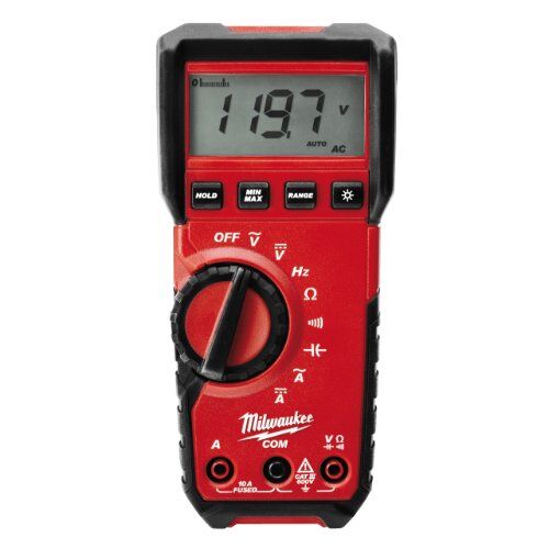  Elektrotester Milwaukee Digital-Multimeter 2216-40, 2 Akkus, im Karton 12443170