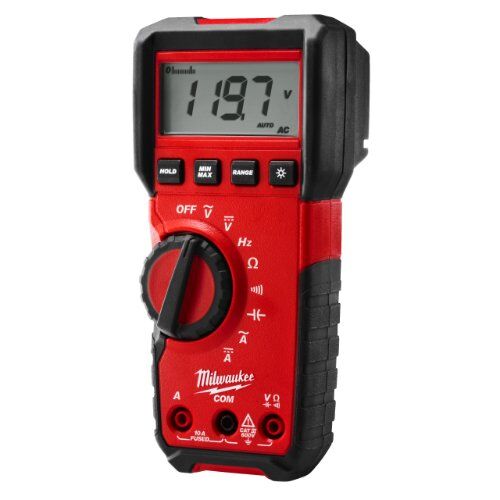  Elektrotester Milwaukee Digital-Multimeter 2216-40, 2 Akkus, im Karton 12443170